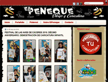 Tablet Screenshot of elpeneque.com
